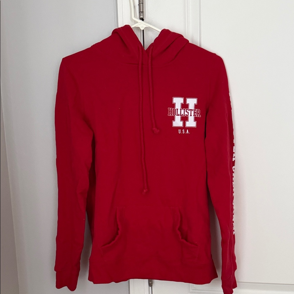 Hollister Red Hoodie